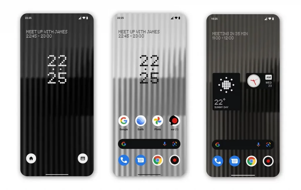 Nothing Phone 1, Nothing OS, Nothing Ear 1