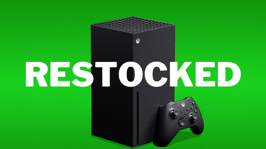 Xbox Series X Restocked