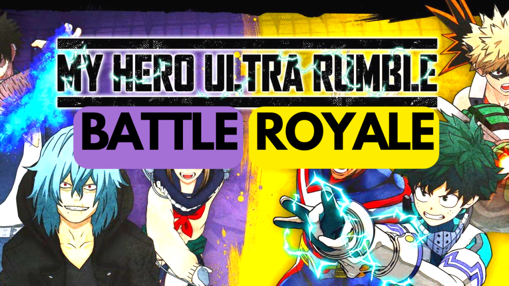 Ultra Rumble é battle royale grátis de My Hero Academia