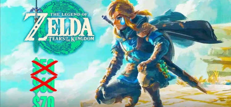 Nintendo – First $70 Game is The Legend of Zelda: Tears of the Kingdom