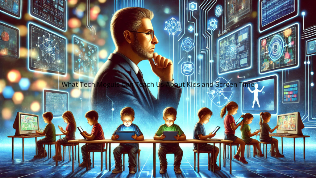 What Tech Moguls Can Teach Us About Kids and Screen Time Introduction Technology has become an integral part of childhood. Kids today grow up with smartphones, tablets, and smart TVs. But what i