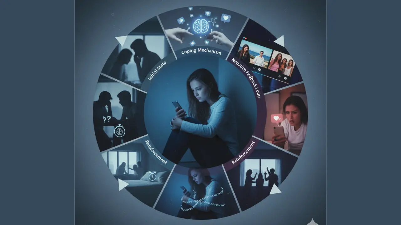 How Social Media Fuels Anxiety in Young Adults The Vicious Cycle Explained